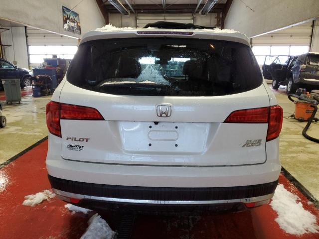 5FNYF6H0XHB031262 - 2017 HONDA PILOT ELITE WHITE photo 6