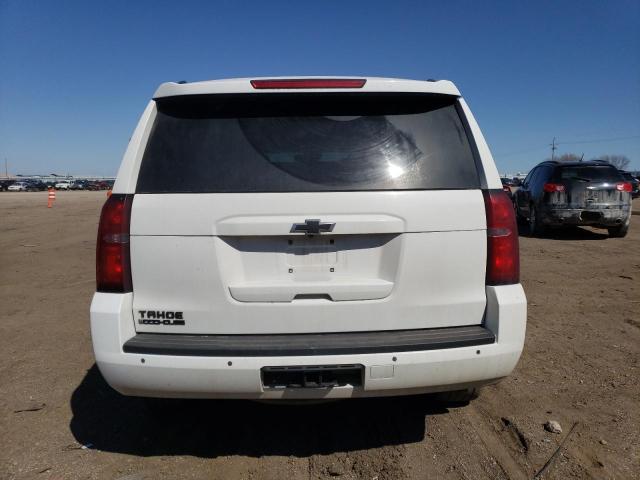 1GNSKBKC9FR579068 - 2015 CHEVROLET TAHOE K1500 LT WHITE photo 6