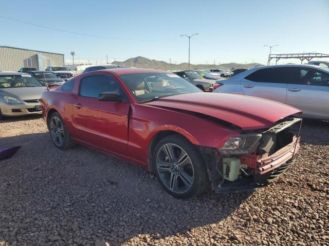 1ZVBP8AM1D5275516 - 2013 FORD MUSTANG RED photo 4