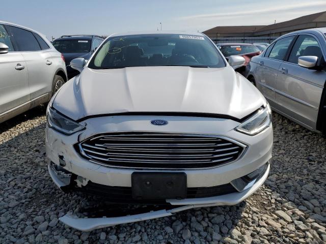 3FA6P0RU3JR210661 - 2018 FORD FUSION TITANIUM/PLATINUM HEV WHITE photo 5