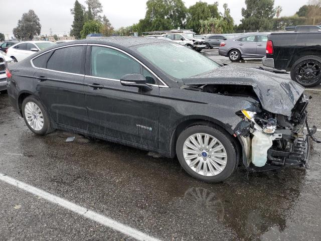 3FA6P0LU5ER142216 - 2014 FORD FUSION SE HYBRID BLACK photo 4