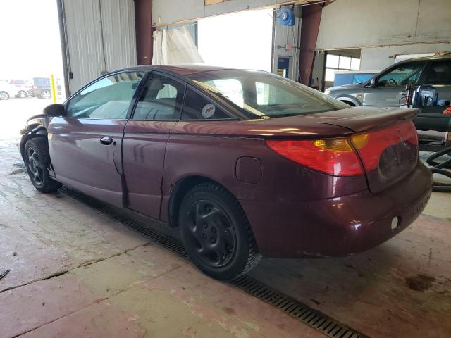 1G8ZY12792Z184900 - 2002 SATURN SC2 BURGUNDY photo 2