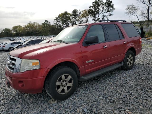 1FMFU15538LA30009 - 2008 FORD EXPEDITION XLT RED photo 1