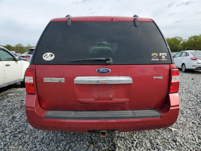 1FMFU15538LA30009 - 2008 FORD EXPEDITION XLT RED photo 6
