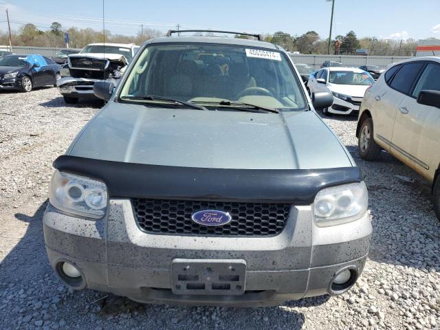 1FMYU03127KA85347 - 2007 FORD ESCAPE XLT GREEN photo 5