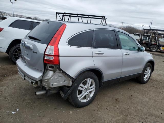 5J6RE4H76BL082183 - 2011 HONDA CR-V EXL SILVER photo 3