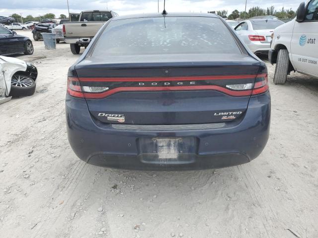 1C3CDFCB9ED917573 - 2014 DODGE DART LIMITED BLUE photo 6