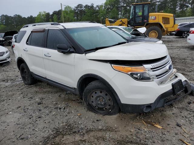 1FMHK8D82CGA61398 - 2012 FORD EXPLORER XLT WHITE photo 4