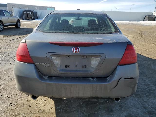 1HGCM66516A802892 - 2006 HONDA ACCORD EX GRAY photo 6