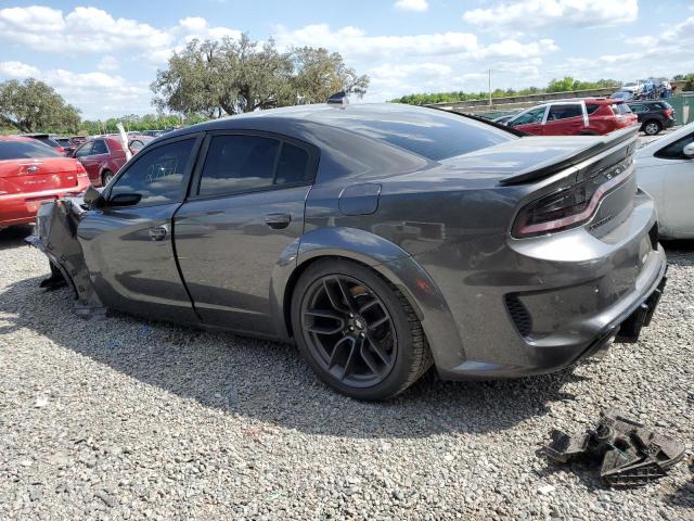 2C3CDXGJ1KH721441 - 2019 DODGE CHARGER SCAT PACK GRAY photo 2