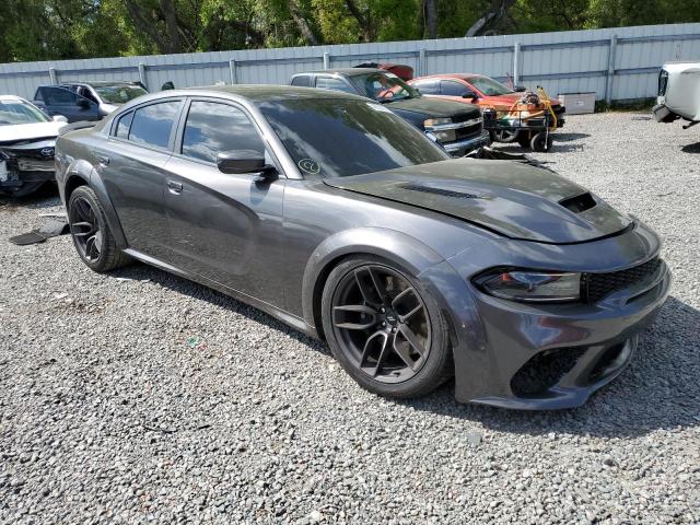2C3CDXGJ1KH721441 - 2019 DODGE CHARGER SCAT PACK GRAY photo 4