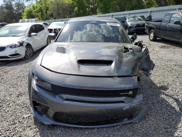 2C3CDXGJ1KH721441 - 2019 DODGE CHARGER SCAT PACK GRAY photo 5