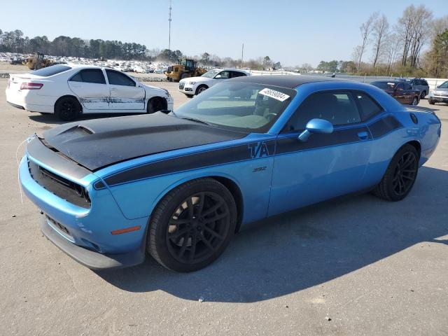 2C3CDZFJ0KH525875 - 2019 DODGE CHALLENGER R/T SCAT PACK BLUE photo 1