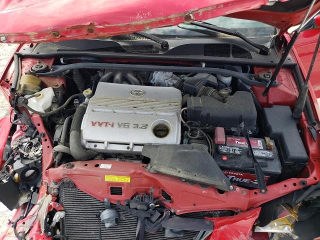 4T1FA38P66U067399 - 2006 TOYOTA CAMRY SOLA SE RED photo 11