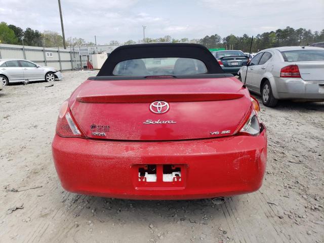 4T1FA38P66U067399 - 2006 TOYOTA CAMRY SOLA SE RED photo 6