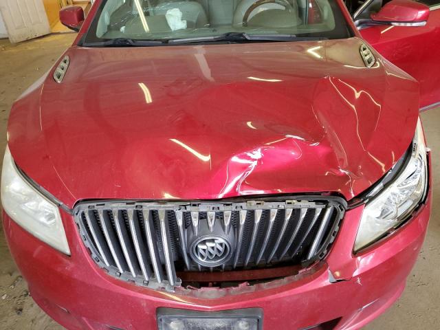 1G4GF5E3XDF308904 - 2013 BUICK LACROSSE PREMIUM RED photo 11