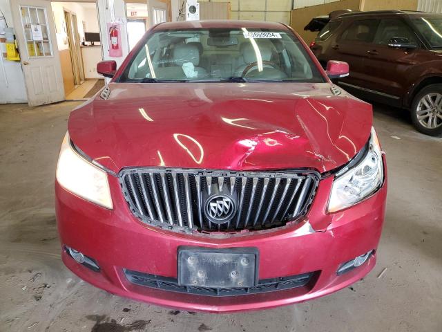 1G4GF5E3XDF308904 - 2013 BUICK LACROSSE PREMIUM RED photo 5