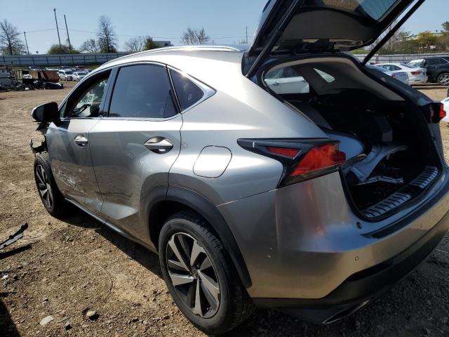 JTJBARBZ3J2155196 - 2018 LEXUS NX 300 BASE ნაცრისფერი ფოტო 2