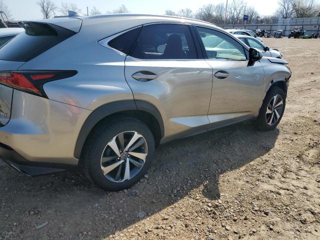 JTJBARBZ3J2155196 - 2018 LEXUS NX 300 BASE ნაცრისფერი ფოტო 3