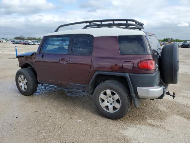 JTEBU11F470085842 - 2007 TOYOTA FJ CRUISER MAROON photo 2