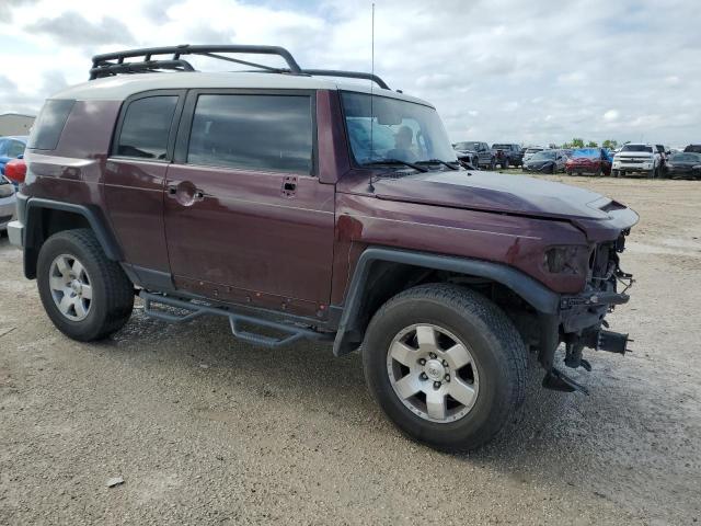 JTEBU11F470085842 - 2007 TOYOTA FJ CRUISER MAROON photo 4