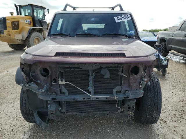 JTEBU11F470085842 - 2007 TOYOTA FJ CRUISER MAROON photo 5