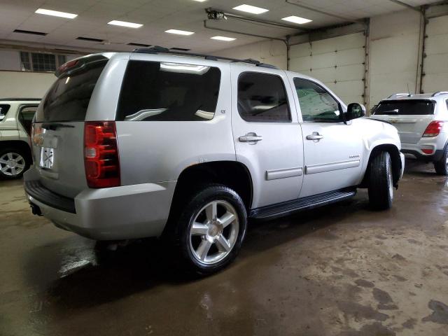 1GNSKBE02DR233748 - 2013 CHEVROLET TAHOE K1500 LT GRAY photo 3