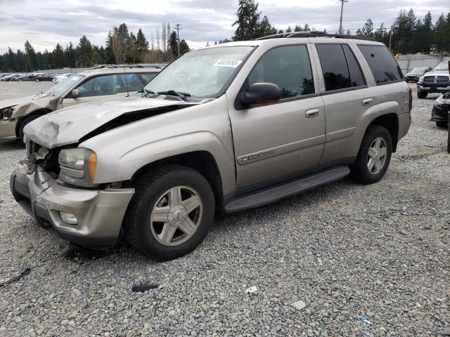 1GNDT13S722382571 - 2002 CHEVROLET TRAILBLAZE SILVER photo 1