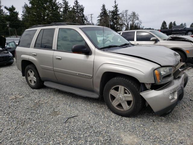 1GNDT13S722382571 - 2002 CHEVROLET TRAILBLAZE SILVER photo 4