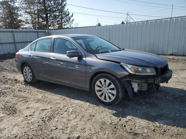 1HGCR2E7XDA133371 - 2013 HONDA ACCORD EX GRAY photo 4