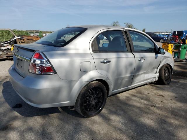 KL1TG56EX9B388274 - 2009 CHEVROLET AVEO LT SILVER photo 3