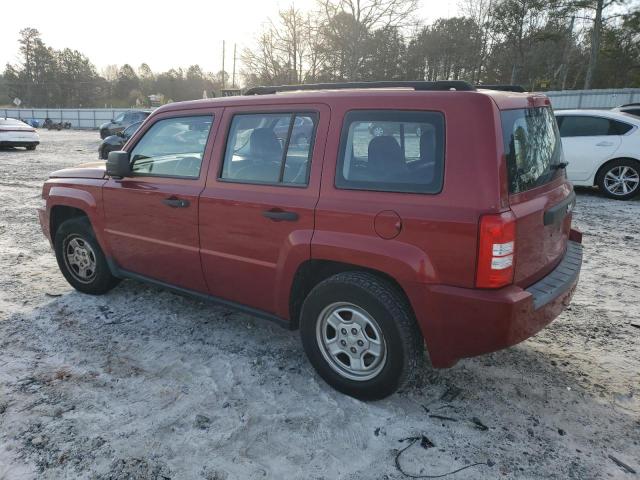 1J8FT28018D748528 - 2008 JEEP PATRIOT SPORT BURGUNDY photo 2