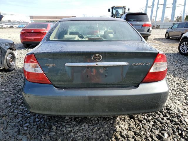 4T1BE32K73U748571 - 2003 TOYOTA CAMRY LE GREEN photo 6