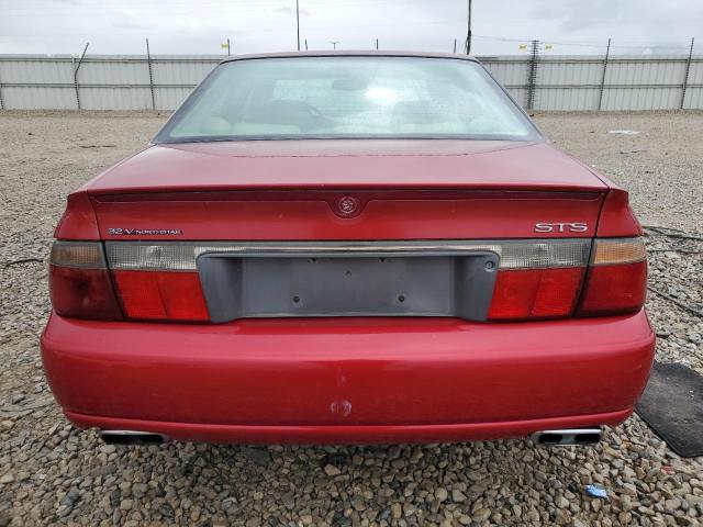1G6KY5490XU922765 - 1999 CADILLAC SEVILLE STS RED photo 6