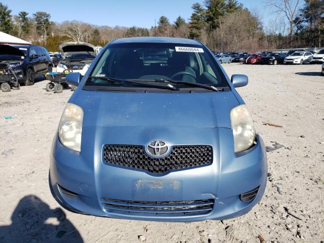 JTDJT923475054891 - 2007 TOYOTA YARIS BLUE photo 5