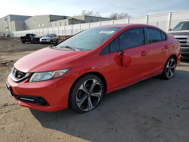 2HGFB6E52FH701866 - 2015 HONDA CIVIC SI RED photo 1