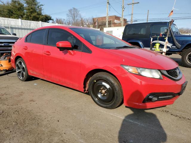 2HGFB6E52FH701866 - 2015 HONDA CIVIC SI RED photo 4