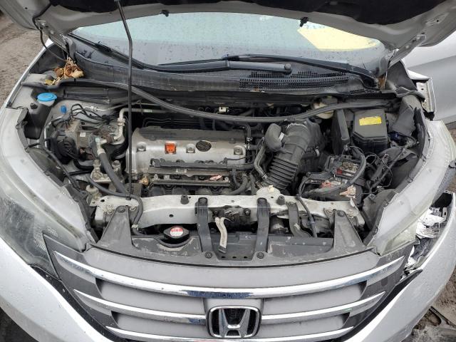 2HKRM4H70CH103205 - 2012 HONDA CR-V EXL GRAY photo 11