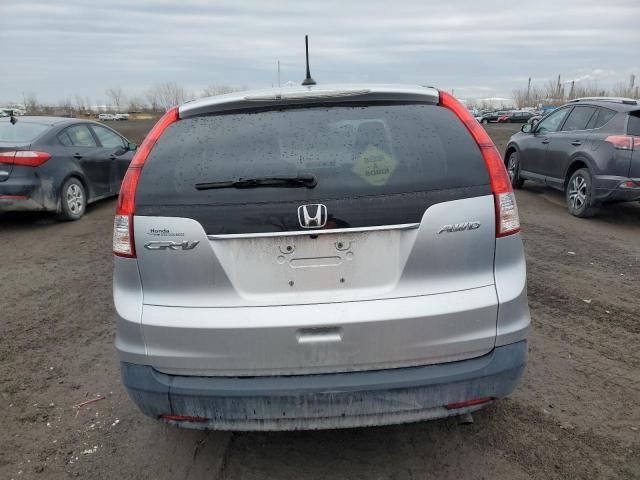 2HKRM4H70CH103205 - 2012 HONDA CR-V EXL GRAY photo 6