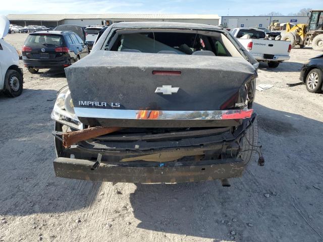 2G1WB58K181276168 - 2008 CHEVROLET IMPALA LS BLACK photo 6