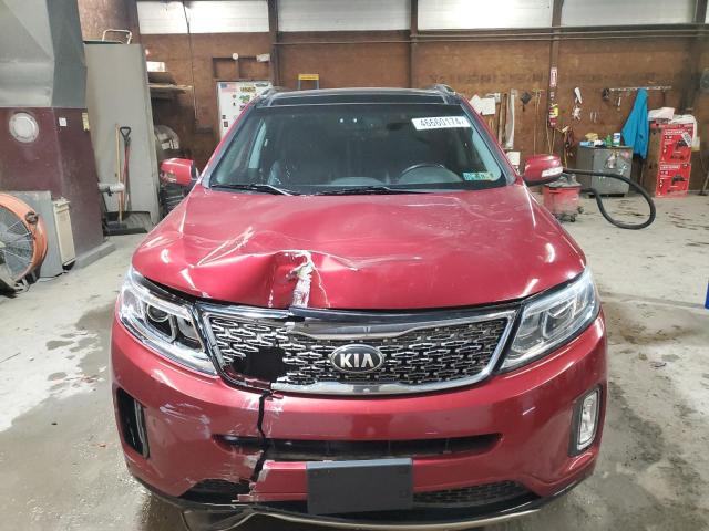 5XYKWDA79EG507278 - 2014 KIA SORENTO SX BURGUNDY photo 5