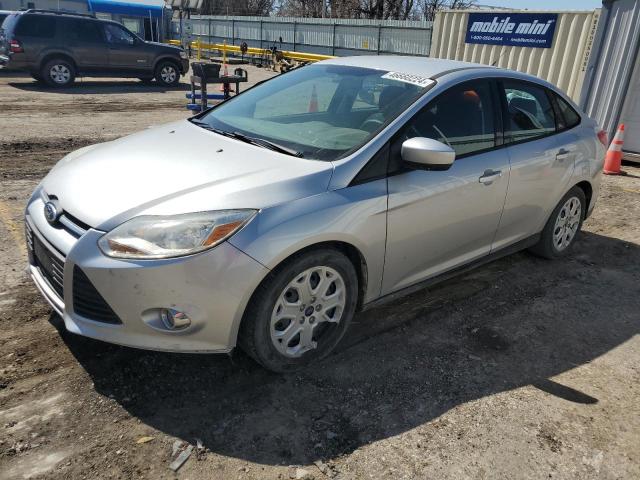 1FAHP3F24CL391848 - 2012 FORD FOCUS SE SILVER photo 1