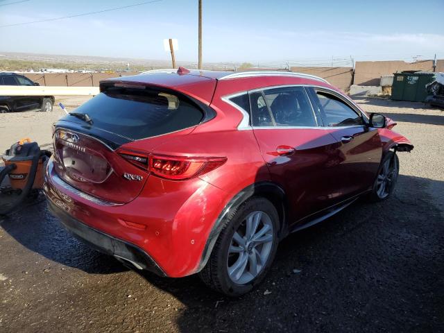 SJKCH5CP3HA021925 - 2017 INFINITI QX30 BASE BURGUNDY photo 3