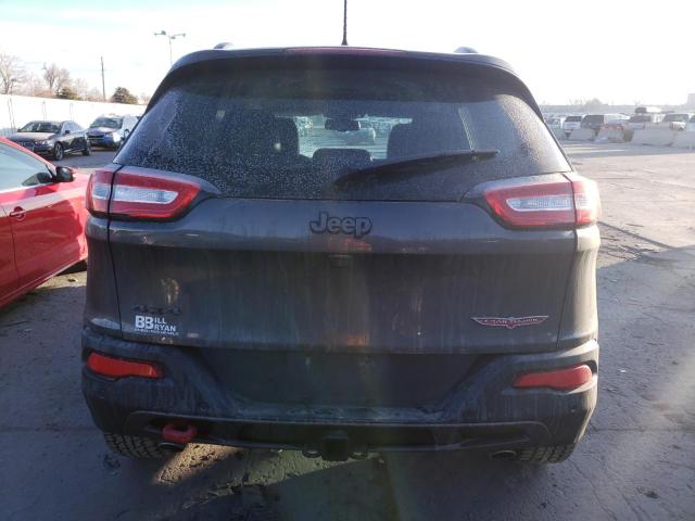 1C4PJMBS5GW261908 - 2016 JEEP CHEROKEE TRAILHAWK GRAY photo 6