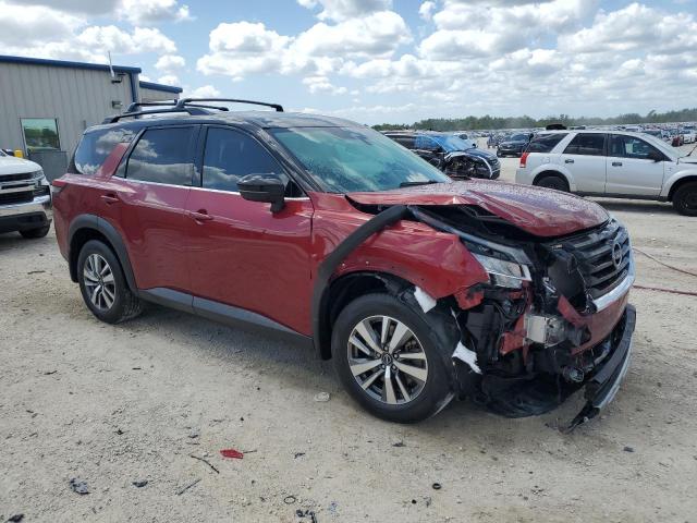 5N1DR3CA3NC249925 - 2022 NISSAN PATHFINDER SL RED photo 4