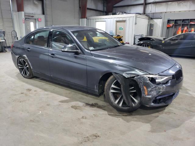 WBA8D9G58JNU66757 - 2018 BMW 330 XI GRAY photo 4