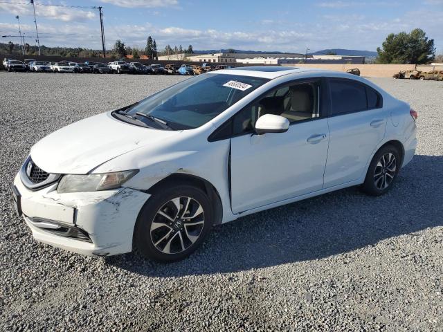 19XFB2F81FE254099 - 2015 HONDA CIVIC EX WHITE photo 1