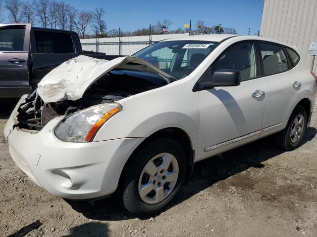 JN8AS5MT9DW553124 - 2013 NISSAN ROGUE S WHITE photo 1