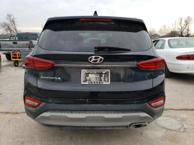 5NMS33AD5KH089554 - 2019 HYUNDAI SANTA FE SEL BLACK photo 6