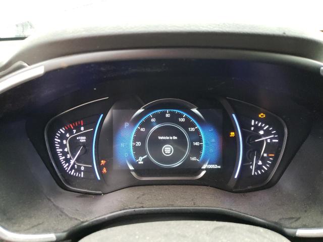 5NMS33AD5KH089554 - 2019 HYUNDAI SANTA FE SEL BLACK photo 9